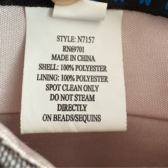 SUE WONG Nocturne Sheer Mesh Sequins Lace Embroidery Retro Vintage Dress 6 - Picture 6 of 17